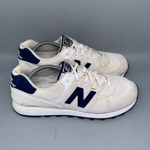 New Balance 574 White Running Shoes ML574HRW Men’s Sz‎ 11.5